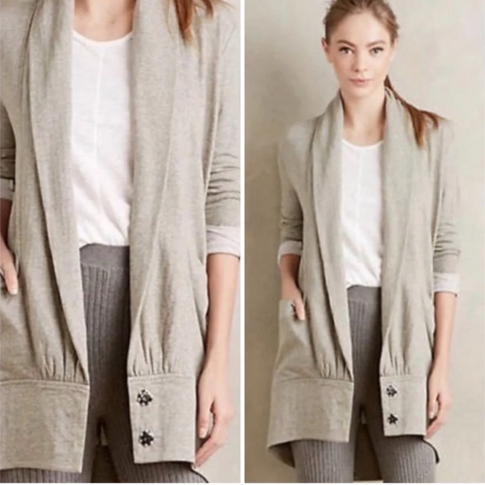 ANTHROPOLOGIE PURE + GOOD Cardigan Size Medium